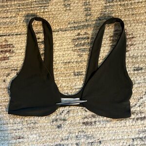 Grace Ling Vertebrae Bralette Muted Olive S/M